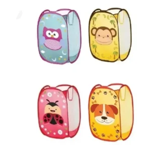 Cesto Multiuso Roupas Sujas E Brinquedos Infantil Dobrável