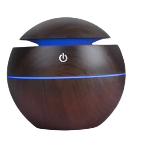 Umidificador De Ar Ultrassônico Noturno De Led 130ml Luatek