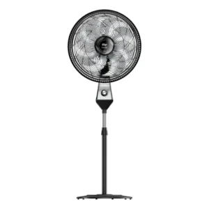 Ventilador Coluna 50cm 180w 8 Pás Flow Turbo 127v Wap 60 Hz Preto 127v Cinza Plástico 8