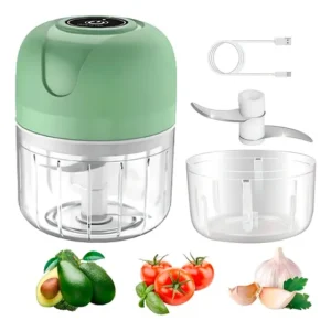 Mini Processador Elétrico Bellator para Legumes e Temperos 250ml