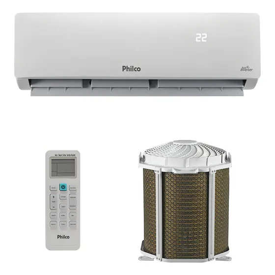 Ar Condicionado 12000btus Split Philco Inverter Branco 220v Branco 220v