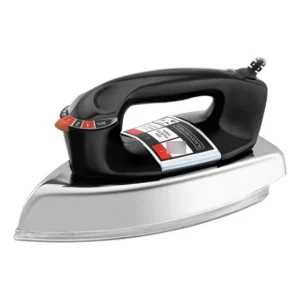 Ferro de Passar A Seco Elétrico Black & Decker VFA1110TM2 Automático Tradicional Preto Base Alumínio