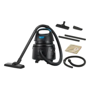 Aspirador de Pó e Água Electrolux Compacto Potente Função Sopro 1400W 12L total 5L útil protetor térmico AWD01