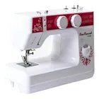 Máquina de Costura Portátil Sun Special Sun Lady SS-988 24 Pontos Vermelha - Imagem 4