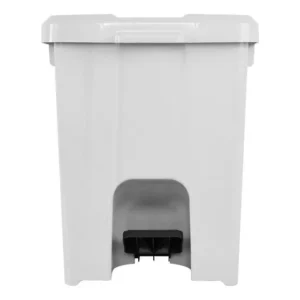 Cesto De Lixo 15 Litros Com Pedal Cor Branco