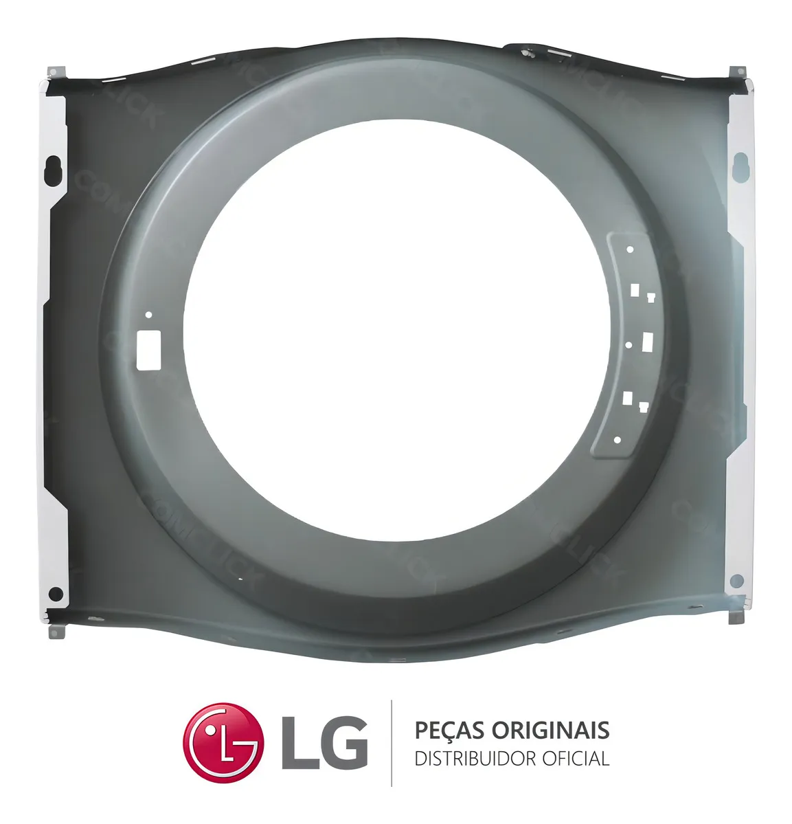 Gabinete Frontal Branco Lava E Seca LG Wd1412rt - Imagem 4