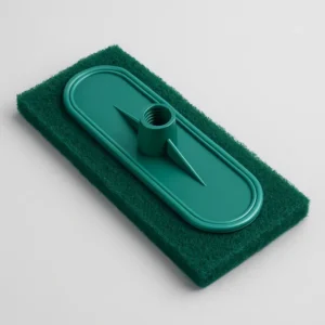 Rodo Limpeza Pesada Esponja Abrasiva P/ Piso Azulejo S/ Cabo Verde-escuro