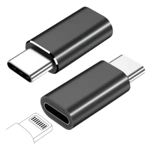 Adaptador lightning type c femea
