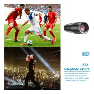 Lente teleobjetiva iphone