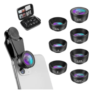 Lente olho peixe celular