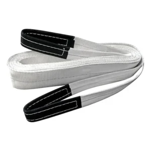 Cinta Sling Branca Dupla 100mm 8,0m Ate 8t Basket Fitacabo Branca