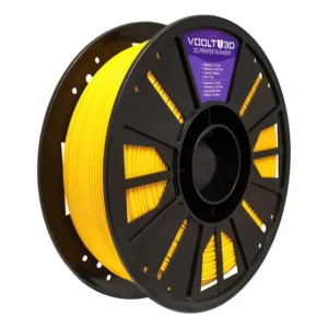 Voolt3D filamento pla 1.75mm premium 1kg cor amarelo