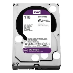Hd Para Dvr Wd Purple 1tb Surveillance Sata 6gb/s Wd10purz Cor Roxo