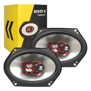 Bravox Alto Falante 5x7 Polegadas Triaxial 100w B3x57x Par
