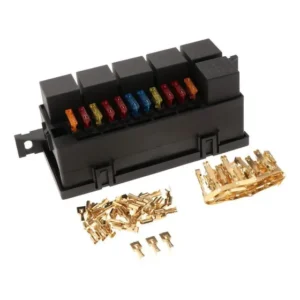 A Caixa De Relé De Plástico 11 Vias Porta-fusíveis De L