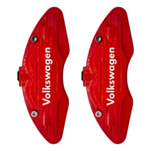 Kit 2 Capa Pinça Freio Com Travas Volkswagen Golf Fox Gol