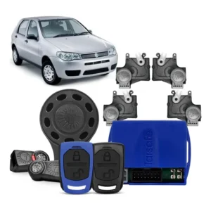 Alarme Taramps Tw10 G4 + Trava Eletrica Fiat Palio 4 Portas
