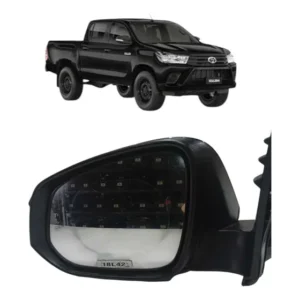 Retrovisor Com Câmera Preto Toyota Hilux 2016 2017 2018 2023