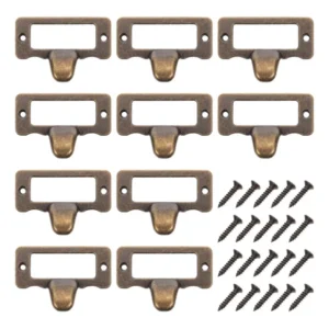 10 Peças De Etiqueta Durável, Alça De Puxar, Alça De Gabinet