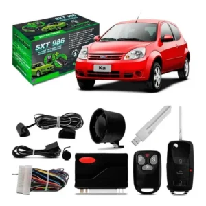 Alarme Automotivo + Chave Canivete Ford Fiesta Hatch Sedan