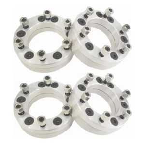 Kit 4 Adaptador De Roda F-1000 Roda 6 Furos Em Cubos 5 Furos