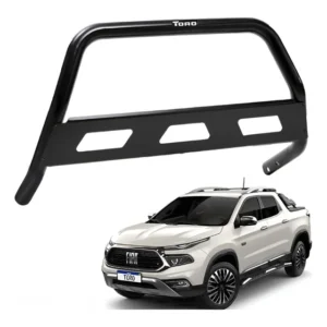 Para-choque Quebra Mato Preto Fiat Toro 2016 Até 2025 Preto