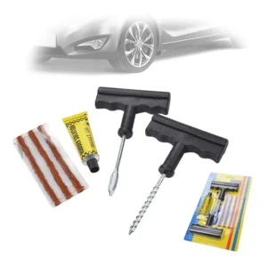 Kit Conserto E Reparo De Pneus 6 Peças Remendos Macarrão