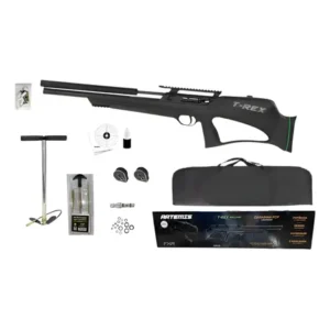 Carabina Pressão Pcp Artemis T-rex Bullpup 5.5mm + Bomba Preto 1397 Mm