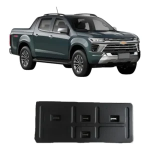 Suporte Placa Dianteira Parachoque S10 2024 2025 2026 Novo Preto