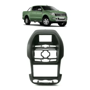 Moldura 2din Ranger 2012 2013 2014 2015 Preta