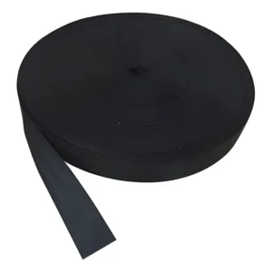 Kit 10m Cinta Poliester 50mm Cinto Automotivo Preto Fitacabo Preto