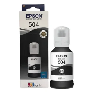 Refil Tinta Epson T504 Preto