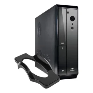 Gabinete Slim C3Tech Preto DT-110BK Micro ATX Para - 200W