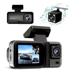 Câmera Veicular Dvr Full Hd Dupla Frente E Ré 170°