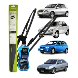 Par Palhetas Limpa Parabrisa B3 Corsa Celta Classic Kadett