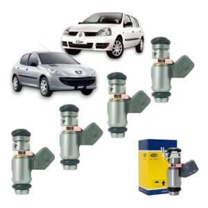 Kit 4 Bico Injetor Renaut Clio/peujeot 206 1.0 16v Iwp-099