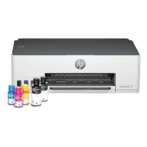 Impressora HP Smart Tank 210 Colorida 1 USB 2.0 de alta velocidade (dispositivo); 1 porta Wi-Fi 802.11b/g/n; 1 Wi-Fi Direct - 100 a 240 VCA