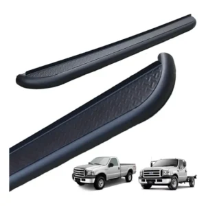 Estribo Lateral F250 F350 Cabine Simples 1998 A 2011 Preto Preto