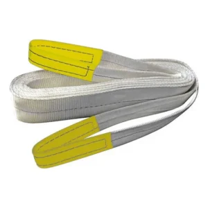 Cinta Sling Branca Dupla 60mm 3m Até 5 Ton Basket - Fitacabo Cor Branco