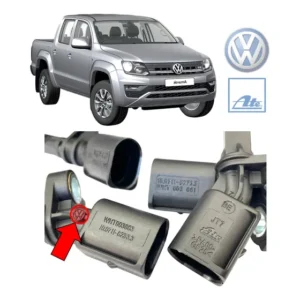 Kit 4 Sensor Abs Amarok Jogo Freio Dianteira Traseira