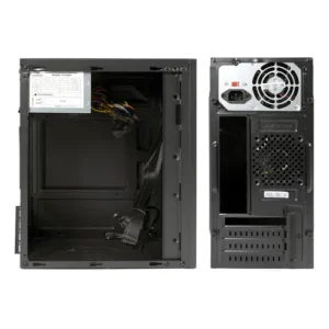 Gabinete Micro Tower C3Tech MT-28BK Micro ATX Preto 200W USB Áudio