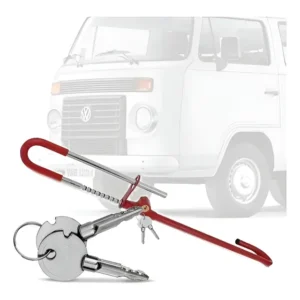 Trava Universal Pedal Volante Algema Tetra Volks Geral Kombi
