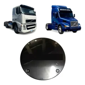 Tampa Protetor Do Silencioso Volvo Fh Cromado ( Inox ) Bepo