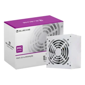 Fonte Bluecase 500w Branco Atx Ps/2 500w Pfc Ativo C/cabo Branco