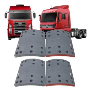 Jogo Lona Freio Traseiro Original Vw Constellation Meteor