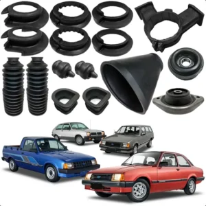 Kit Suspensão Calço Coxim Coifa Cardan Mancal Chevette 81/94
