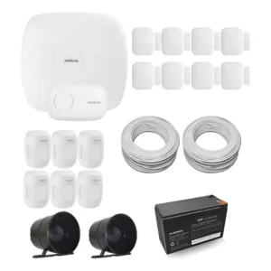 Kit Central Alarme Intelbras Amt 2018e + Acessórios