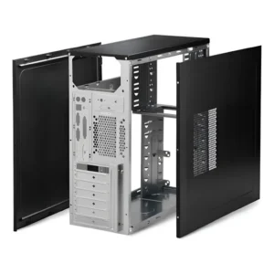 Gabinete Mid Tower Preto K-Mex CX-1667 ATX Micro-ATX 4 Baias 5.25"