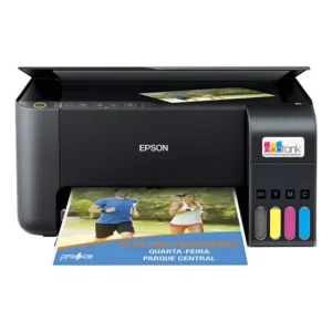 Impressora Epson Multifuncional L3250 Wifi Econtank Color Cor Preto 110 240V (Bivolt)