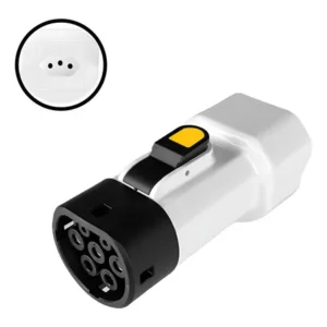 Adaptador Carga Veículo Byd Tipo2 V2l Branco 127/220v